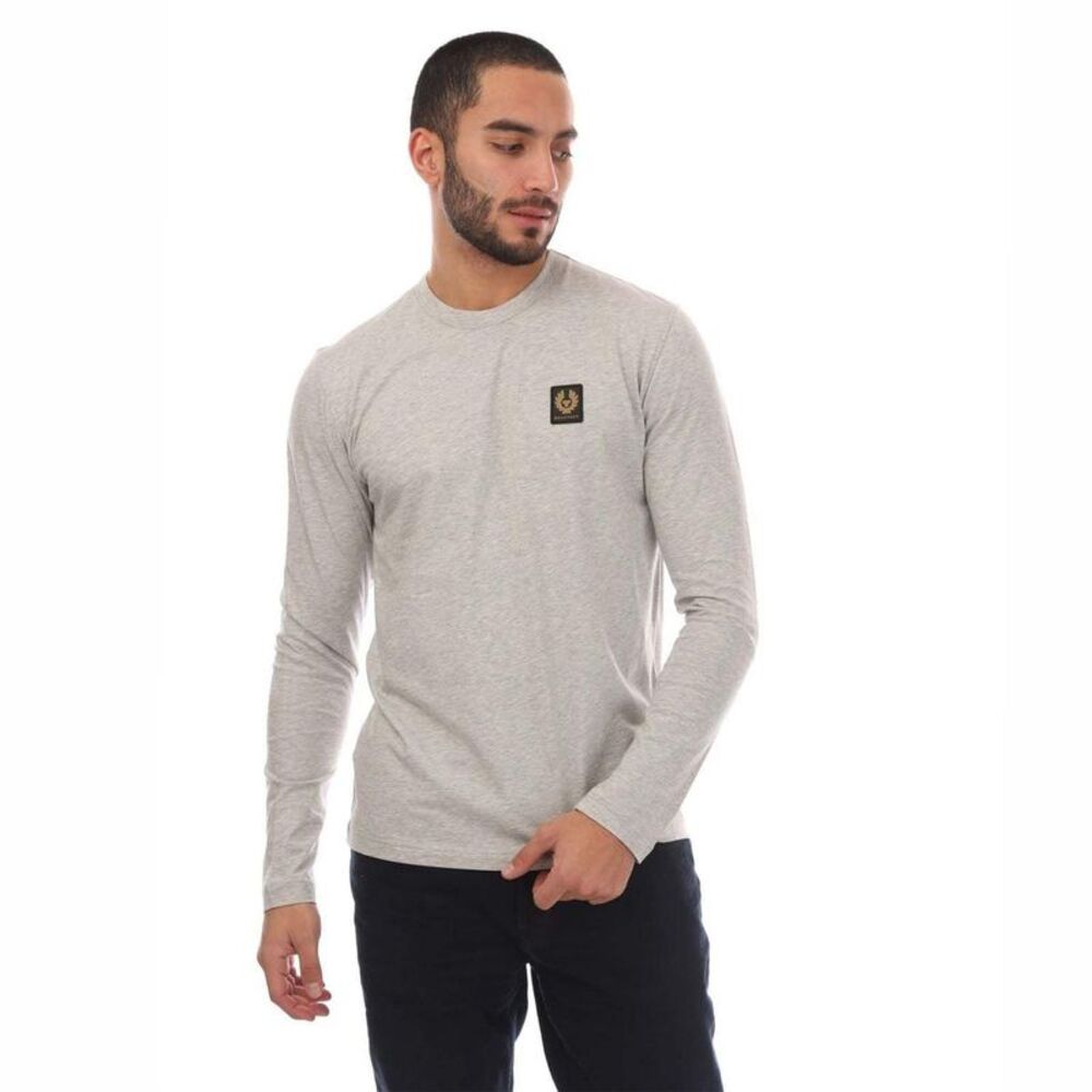 Belstaff Mens T-Shirt / Silver